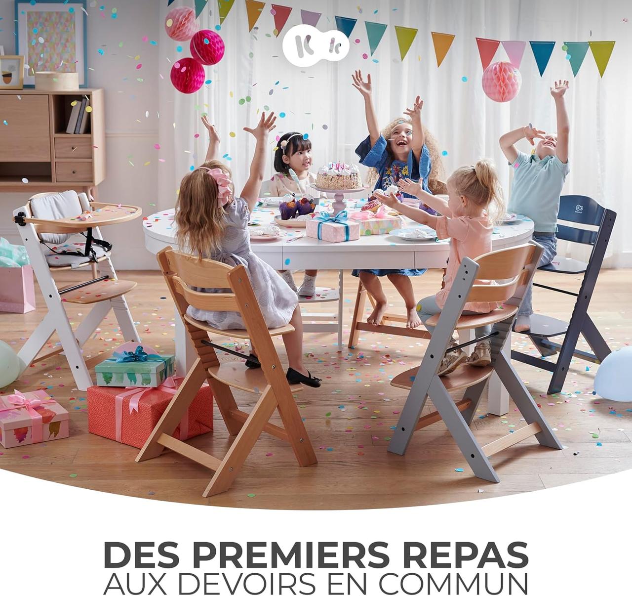 Kinderkraft ENOCH Chaise Haute Bébé 3 en 1