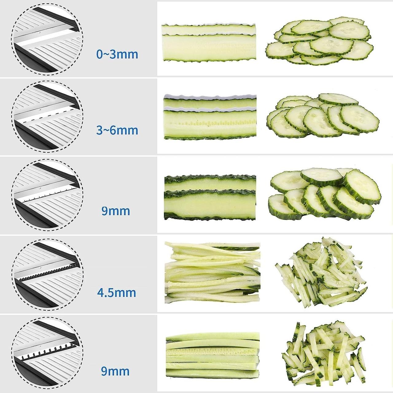 Mandoline Coupe-Légumes MILcea - Acier Inox