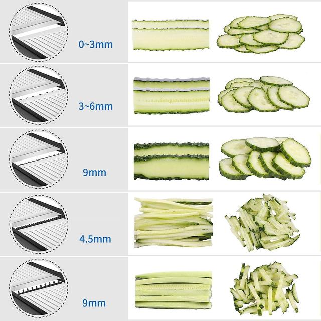 Mandoline Coupe-Légumes MILcea - Acier Inox