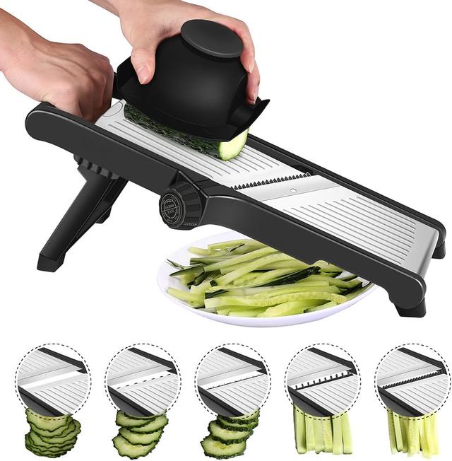Mandoline Coupe-Légumes MILcea - Acier Inox