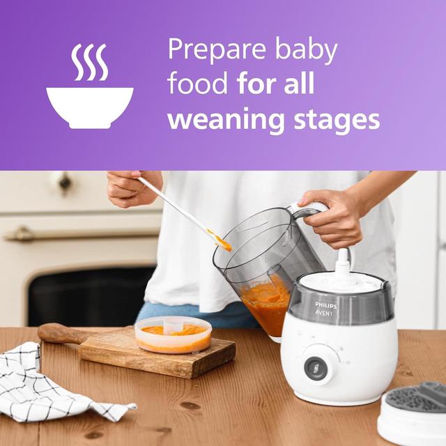 Robot Cuiseur Philips Avent SCF883/01 - Préparation Bébé