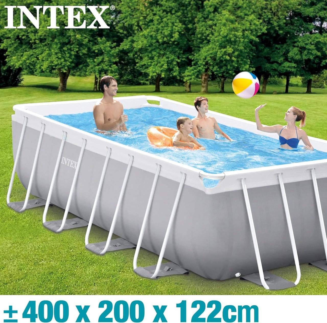 Piscine Intex Prism Frame Rectangulaire 4m x 2m