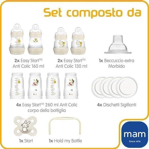Biberons MAM Anti-Coliques - Pack Complet Bébé