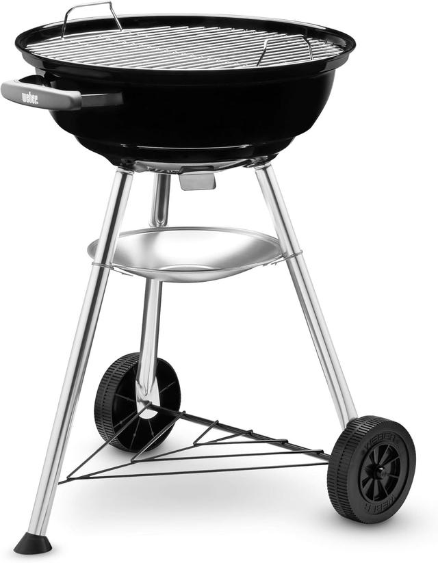 Weber Compact Kettle 47cm: Barbecue au Charbon de Bois