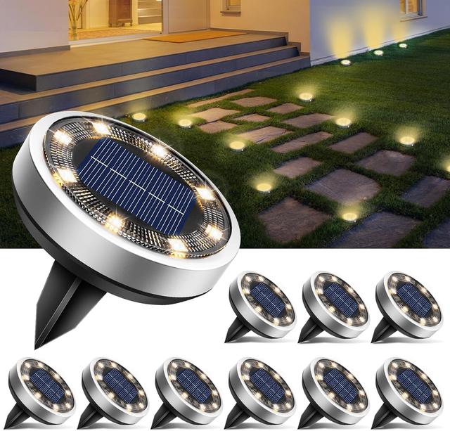 Lampe Solaire Extérieure - Lot de 10 - btfarm
