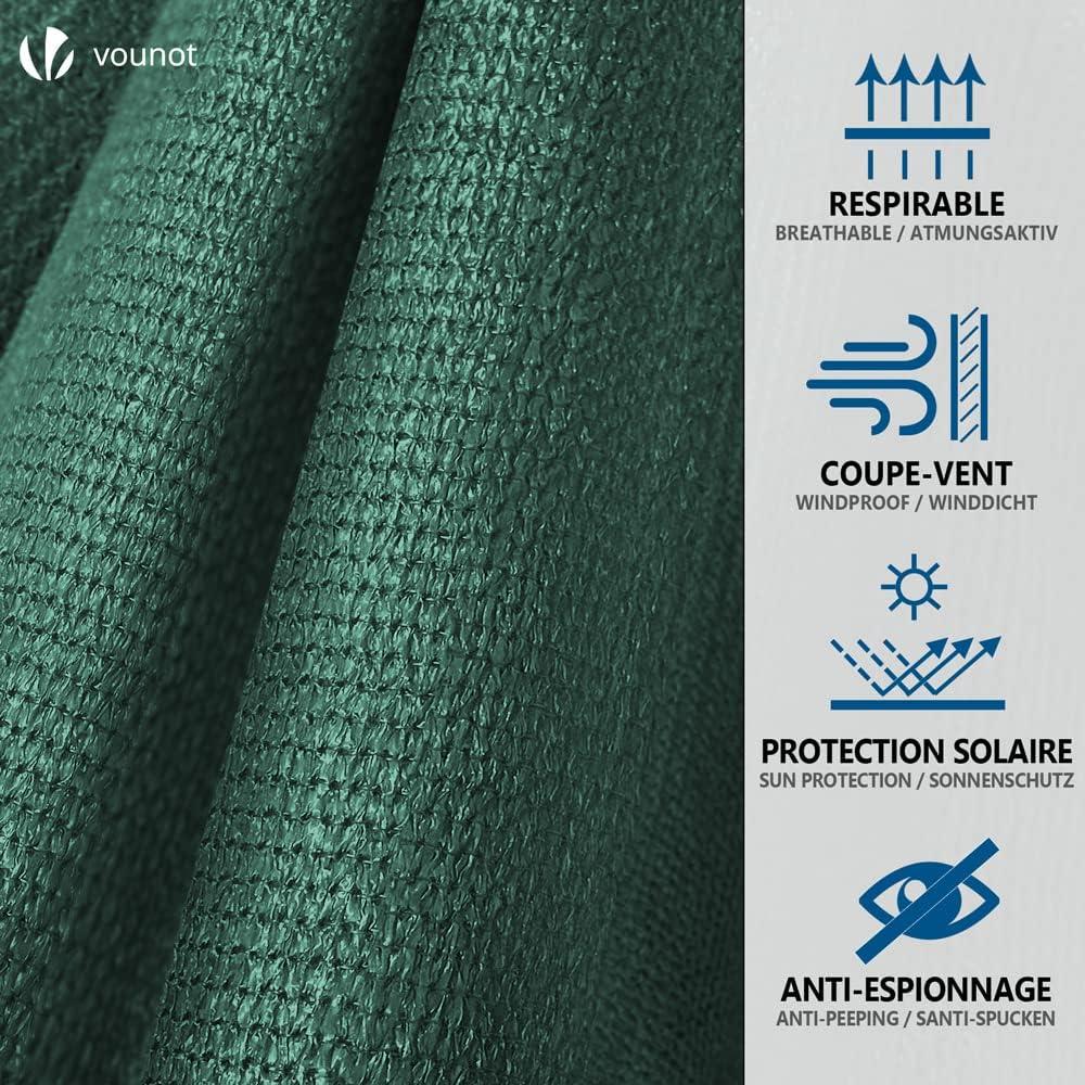 Brise-vue Occultant vounot® - Intimité et Protection UV