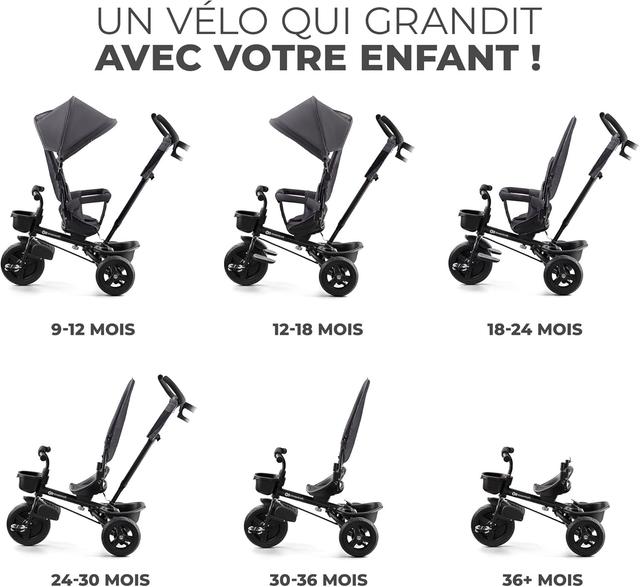 Tricycle Évolutif Kinderkraft Aveo