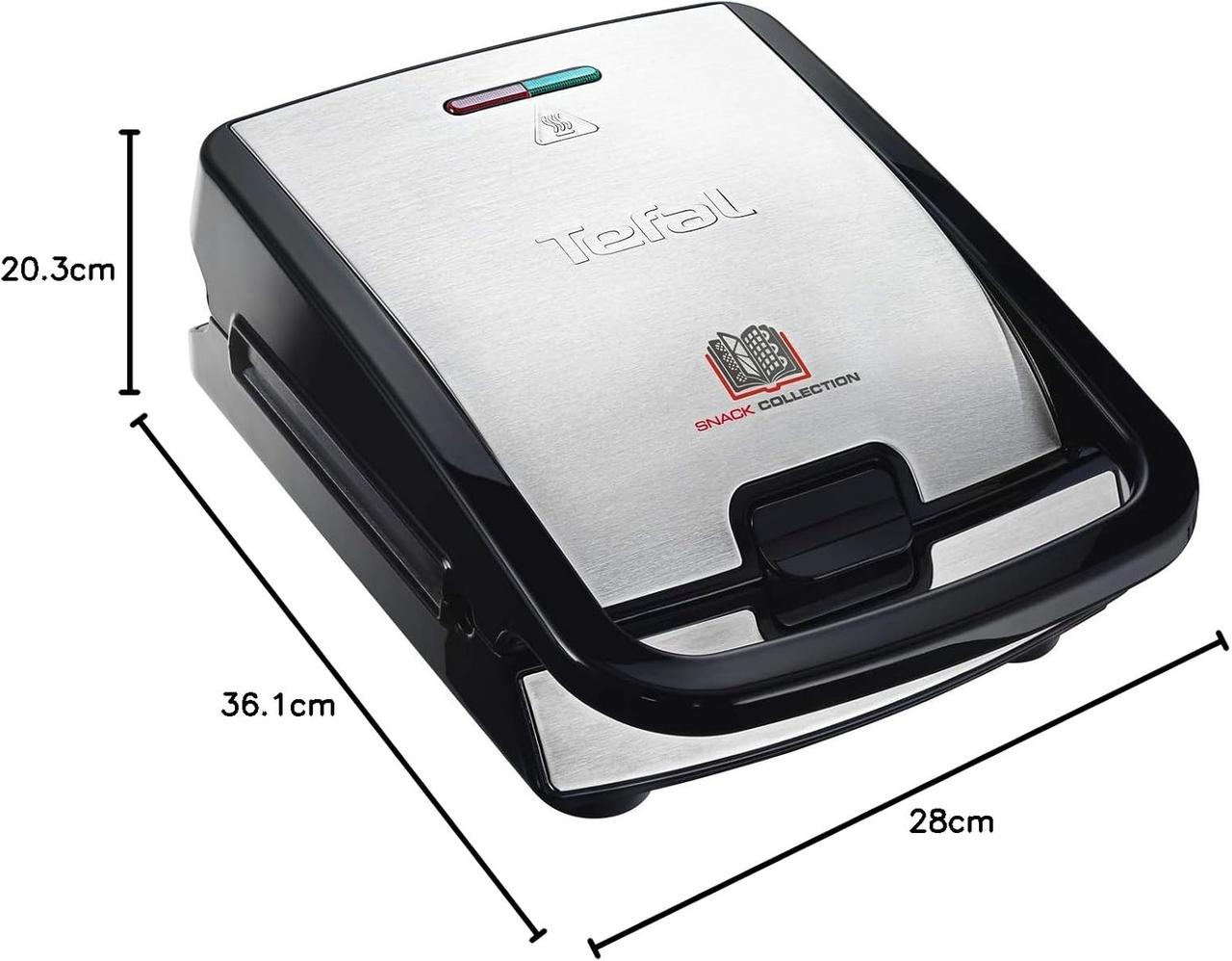 Tefal Croque Gaufres et Sandwiches SW853D12