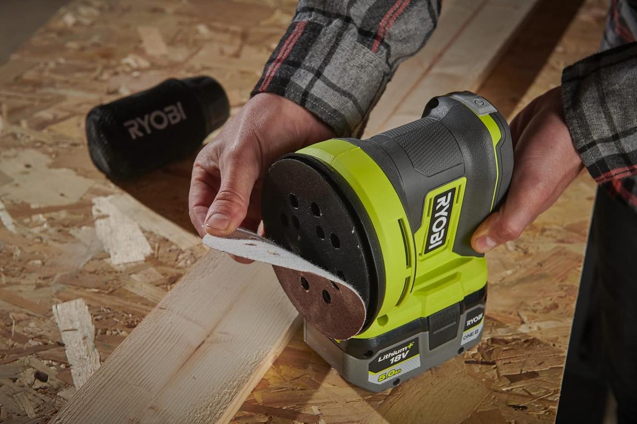RYOBI Ponceuse Excentrique 18V ONE+ 125mm