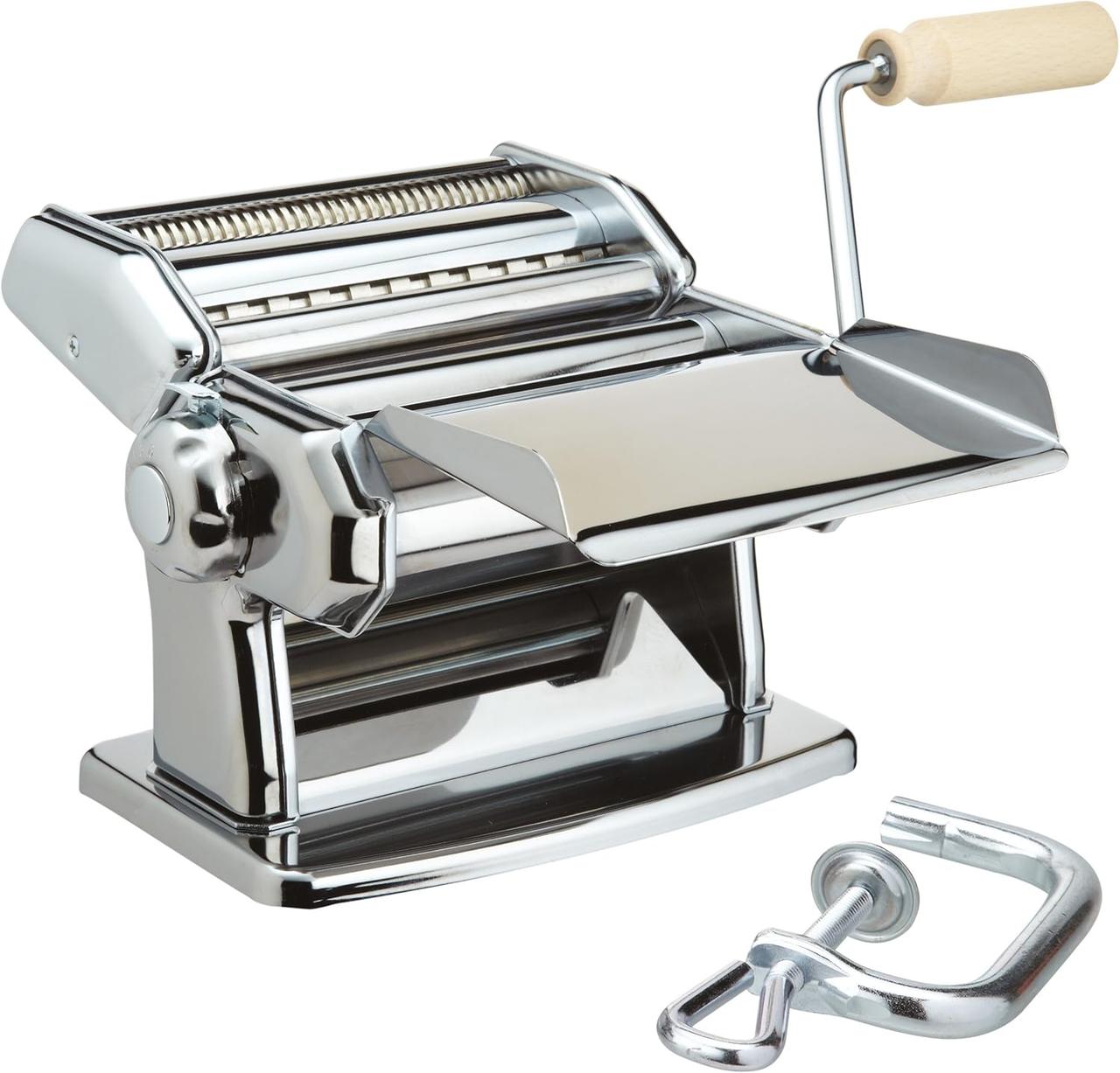 Imperia 100 Machine à Pâtes Argentée - Fabriquez vos Pâtes Maison