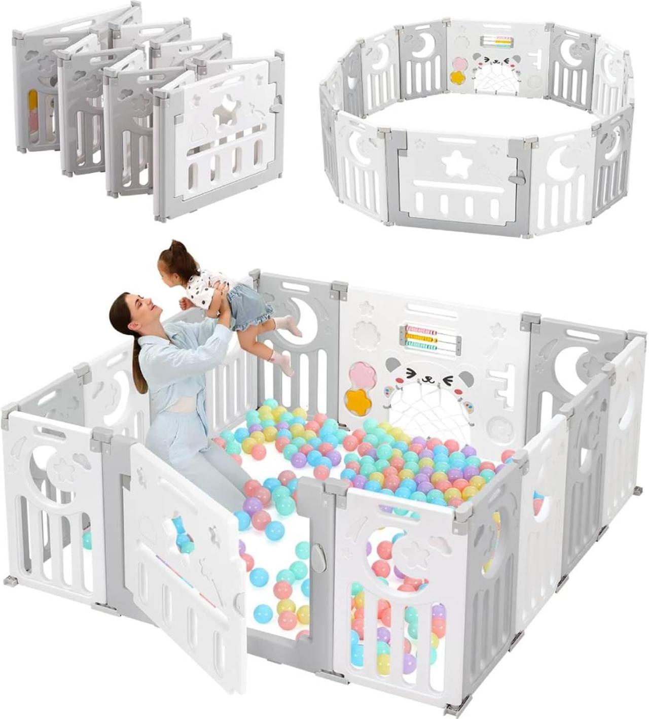 Parc Bébé Dripex Modulable XXL - 150x150cm