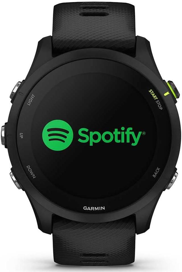 Garmin Forerunner 255, Music - Montre GPS Multisports connectée de Running – Noire – Boitier 46 mm