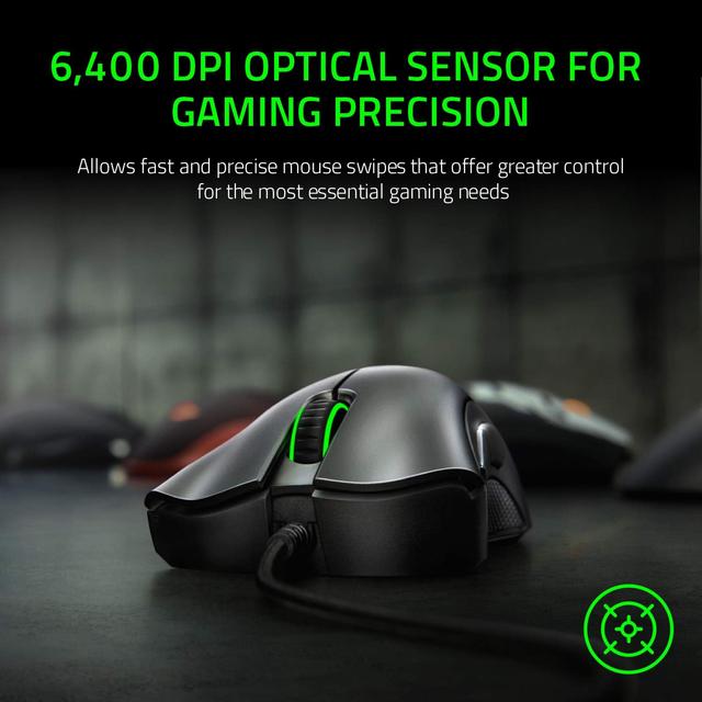 Razer DeathAdder Essential Souris Gaming Filaire 6400 DPI