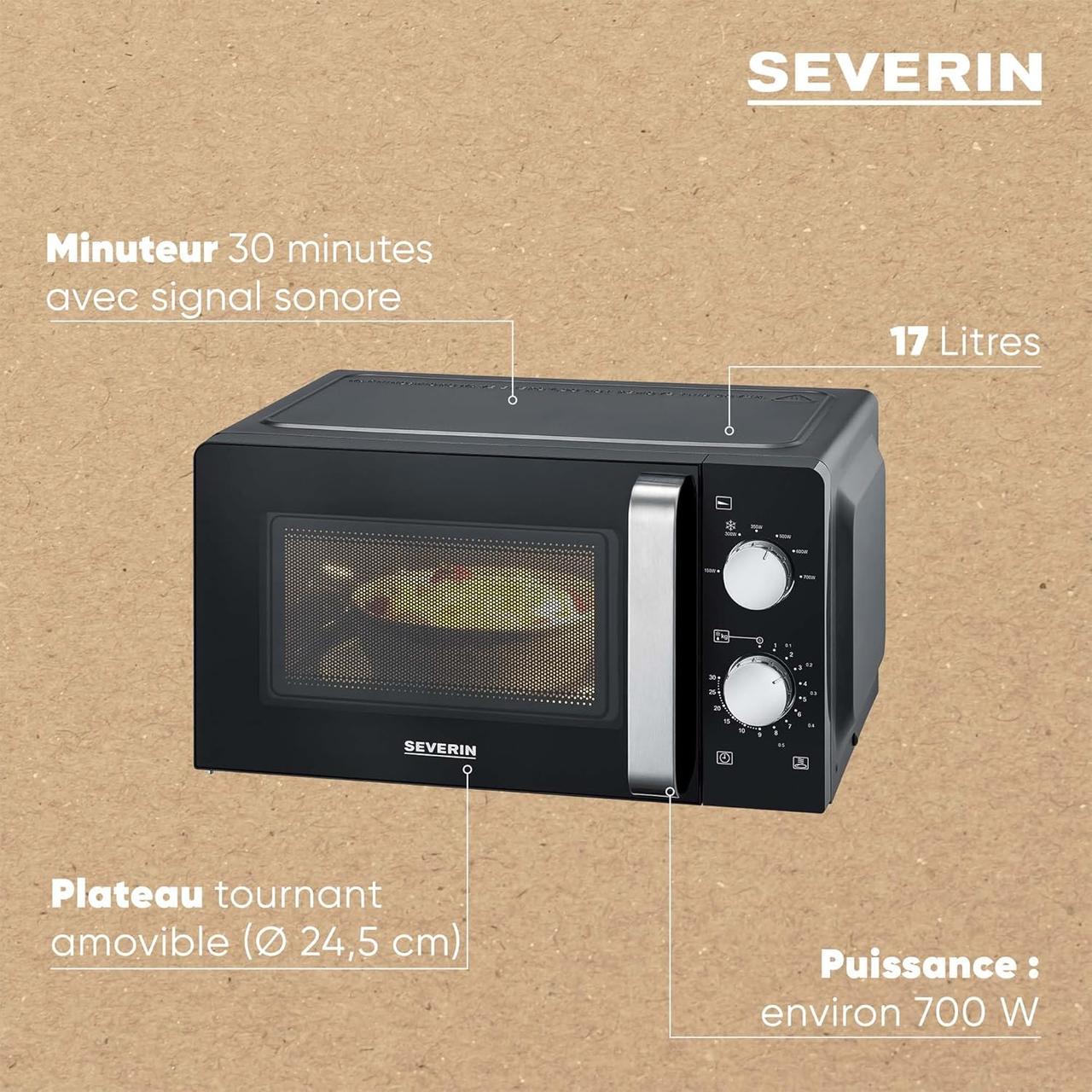 Four à Micro-ondes SEVERIN 17L - 700W