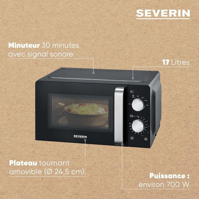 Four à Micro-ondes SEVERIN 17L - 700W